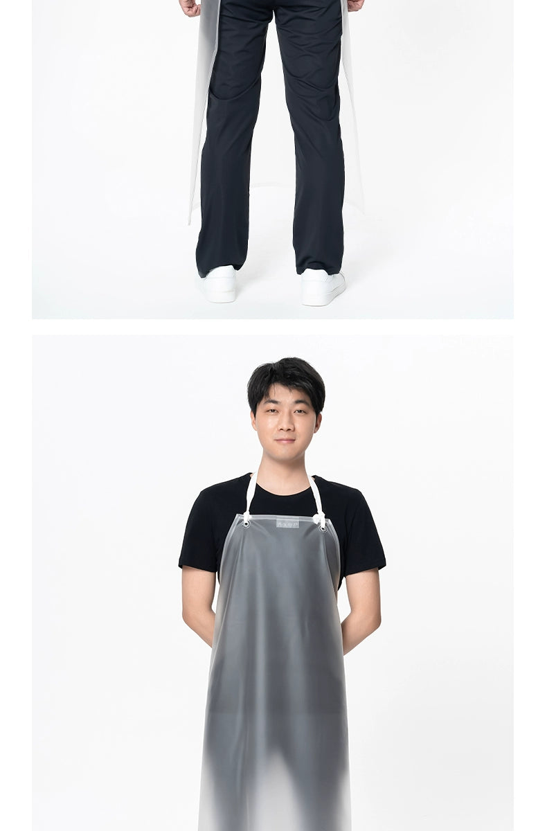 Transparent Commercial Catering Fish-Killing Disposable Waterproof Apron