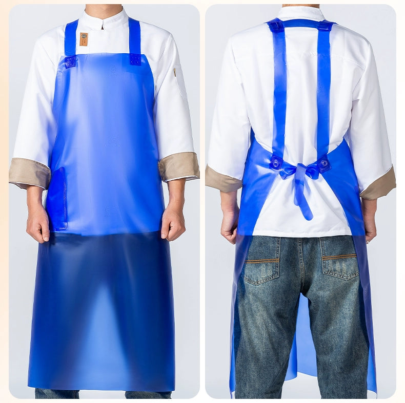 Beef Tendon Waterproof Special Apron for Dish Washing and Fish Killing Catering