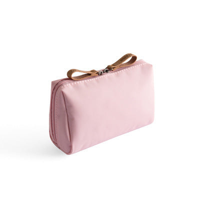 Cosmetic Bag Simple Ladies Mini Toiletry Bag Waterproof Trumpet Portable Hand Hold Travel Storage Bag