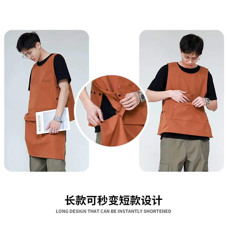 For Home Painting Art Gardener Online Red Ocean Apron