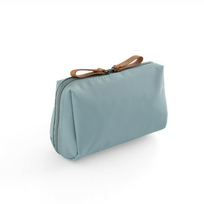 Cosmetic Bag Simple Ladies Mini Toiletry Bag Waterproof Trumpet Portable Hand Hold Travel Storage Bag