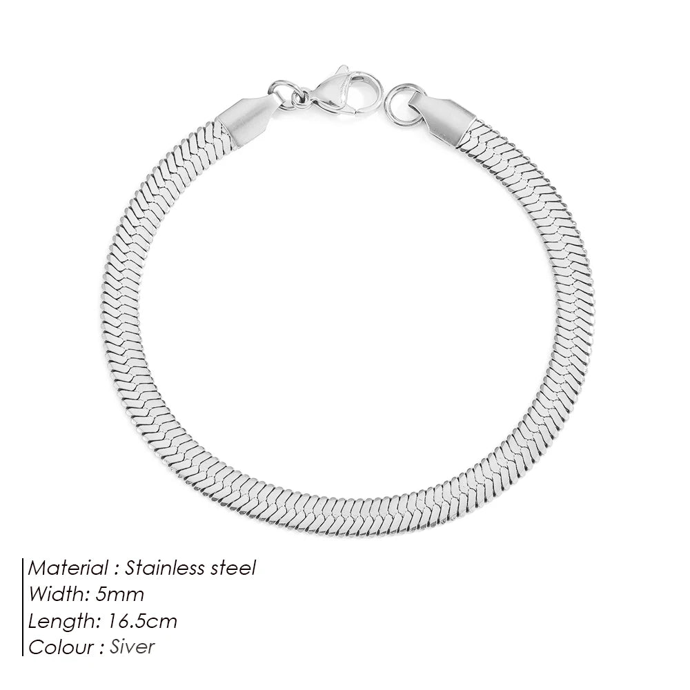 2024 New Fashion Silver Colour Sparkling Gypsophila Adjustable Stainless Steel Chain Bracelet for Women High Quality Jewelry