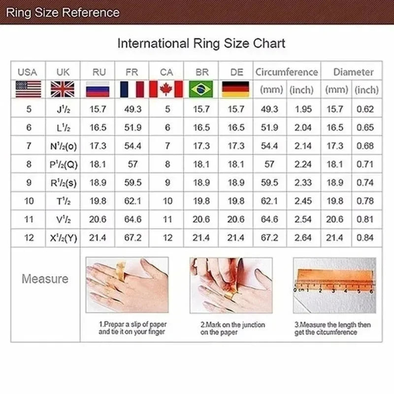 Attractive Flower Round Blue White Stone Zircon Engagement Rings Fashion Gold Color Party Anniversary Wedding Rings for Women