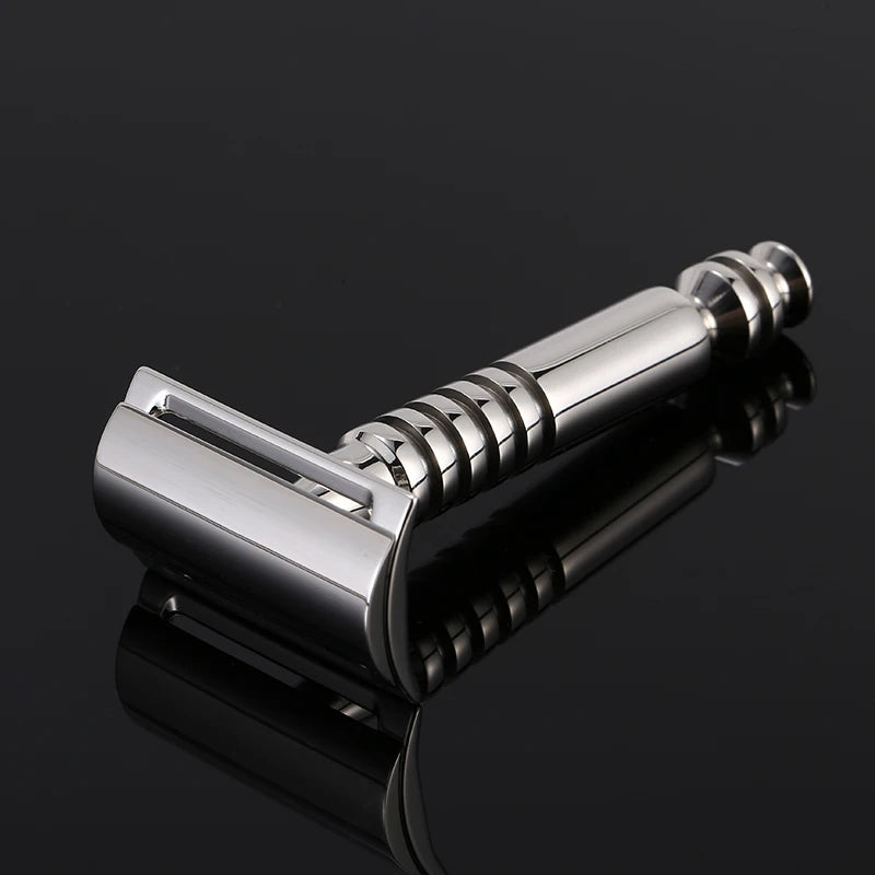 CNC 316L Stainless Steel Manual Shave Classic Double Edge Safety Luxury Razor for Men