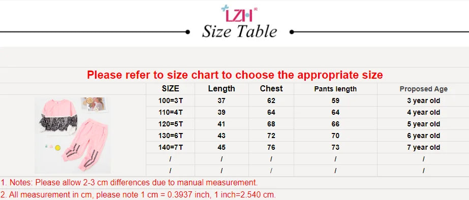 LZH Spring Autumn Girls Sports Suits Children Clothing Toddler Clothes Lace Warm Hooded Costume Outfit Kids Tracksuit Sets 3-8Y