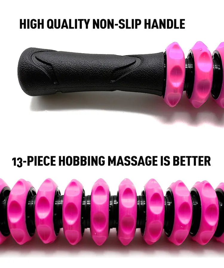 Yoga Block Fitness Equipment Body Massage Roller Stick Yoga Stick for Muscle Relaxation