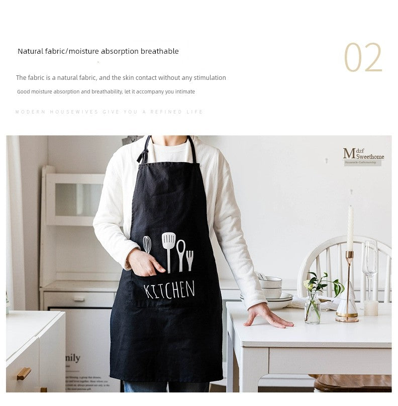 Modern Housewife Kitchen For Home Oil-Proof Breathable Apron