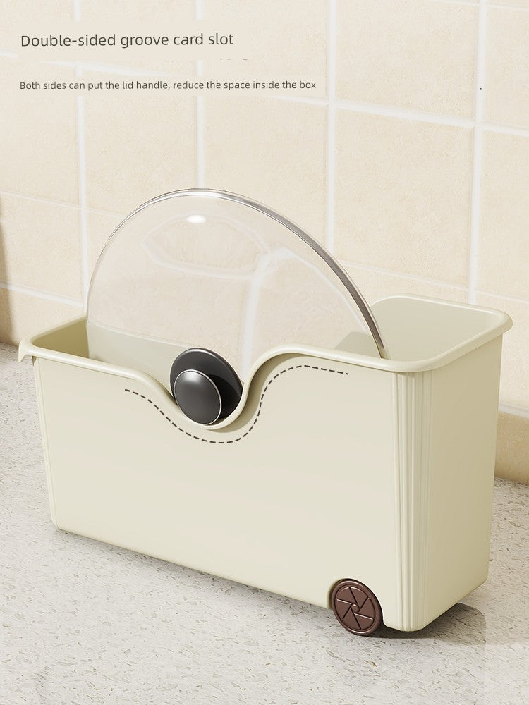 Storage for pot lids, skillets and more...