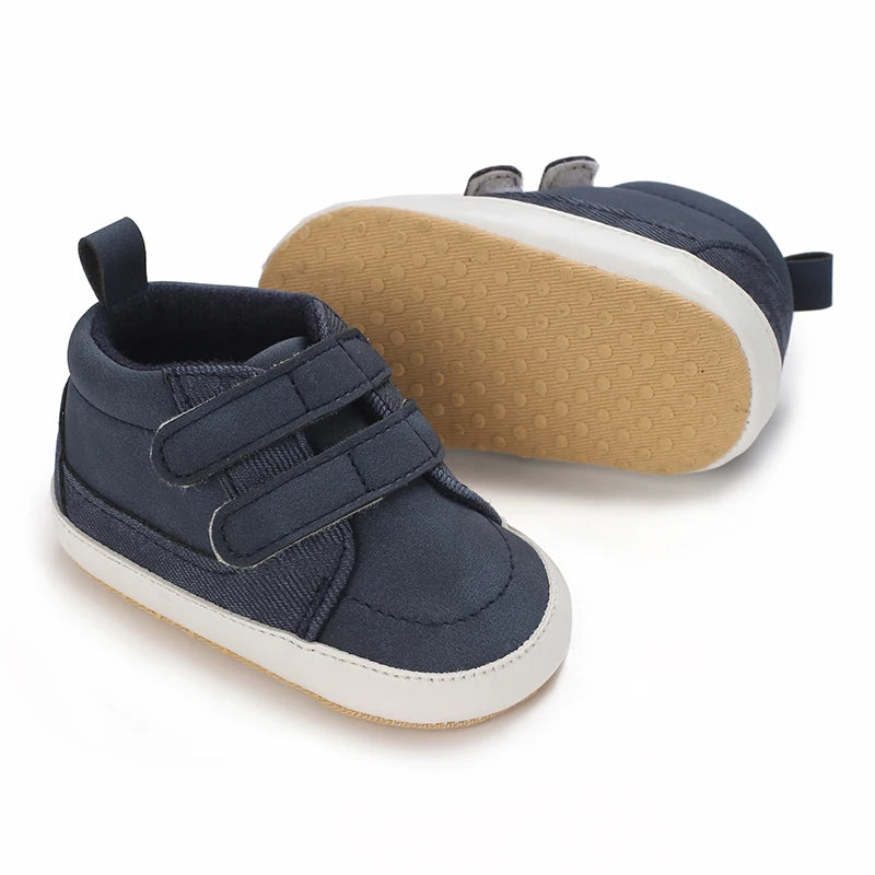 Lucky Blue Four Seasons Baby Soft Sole Walking Shoes for 0-1 Year Old Boys Casual Lightweight Sports Shoes Indoor Walking Shoes