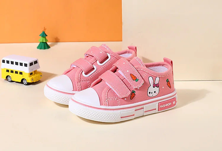 CKid Shoes Sneaker Shoe Boys Girls Baby Cartoon Canvas Sports Shoes Spring Autumn Children Board Shoes with Leisure New Fashion