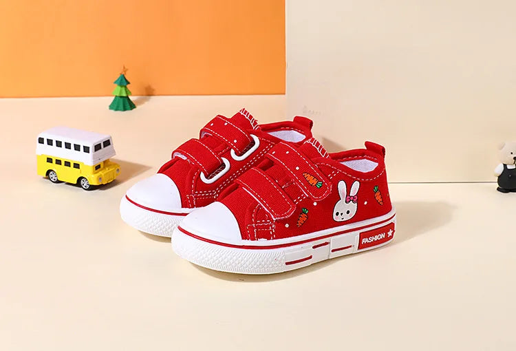 CKid Shoes Sneaker Shoe Boys Girls Baby Cartoon Canvas Sports Shoes Spring Autumn Children Board Shoes with Leisure New Fashion