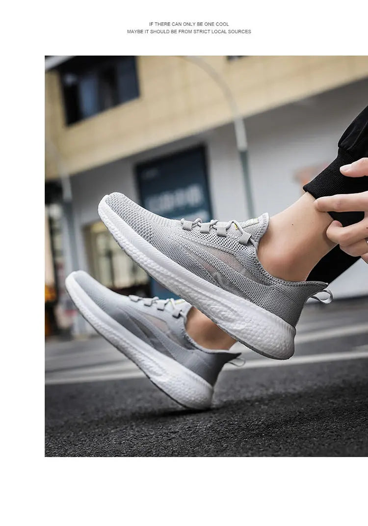 Casual Sneakers for Men Outdoor Lightweight Fashion Non-slip Round Toe Comfortable Trendy All-match Shoes Spring Autumn Main