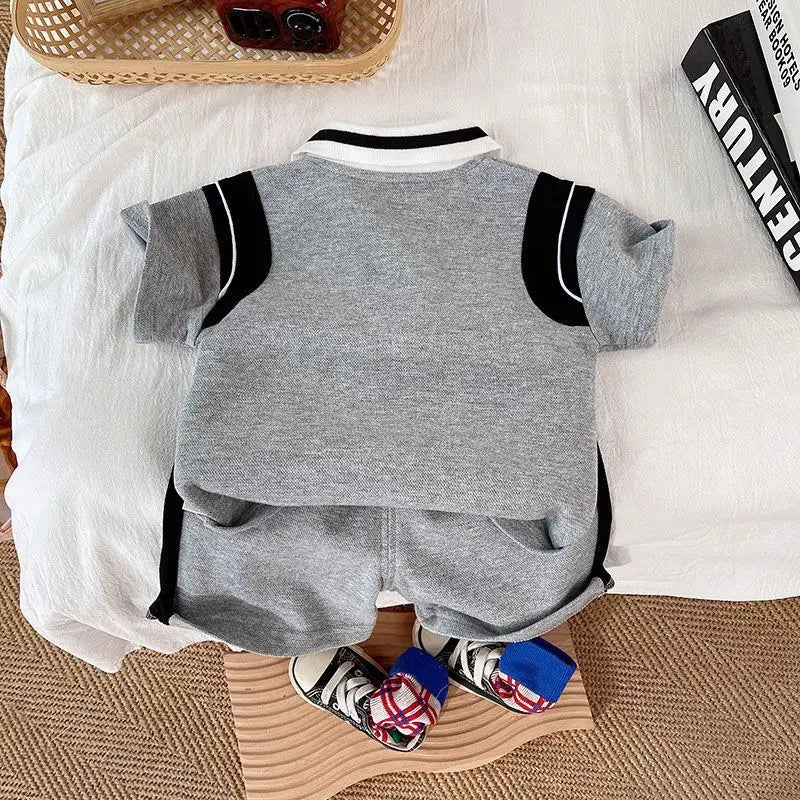 New Summer Baby Girl Clothes Suit Children Boys Fashion T-Shirt Shorts 2Pcs/Sets Toddler Casual Sports Costume Kids Tracksuits