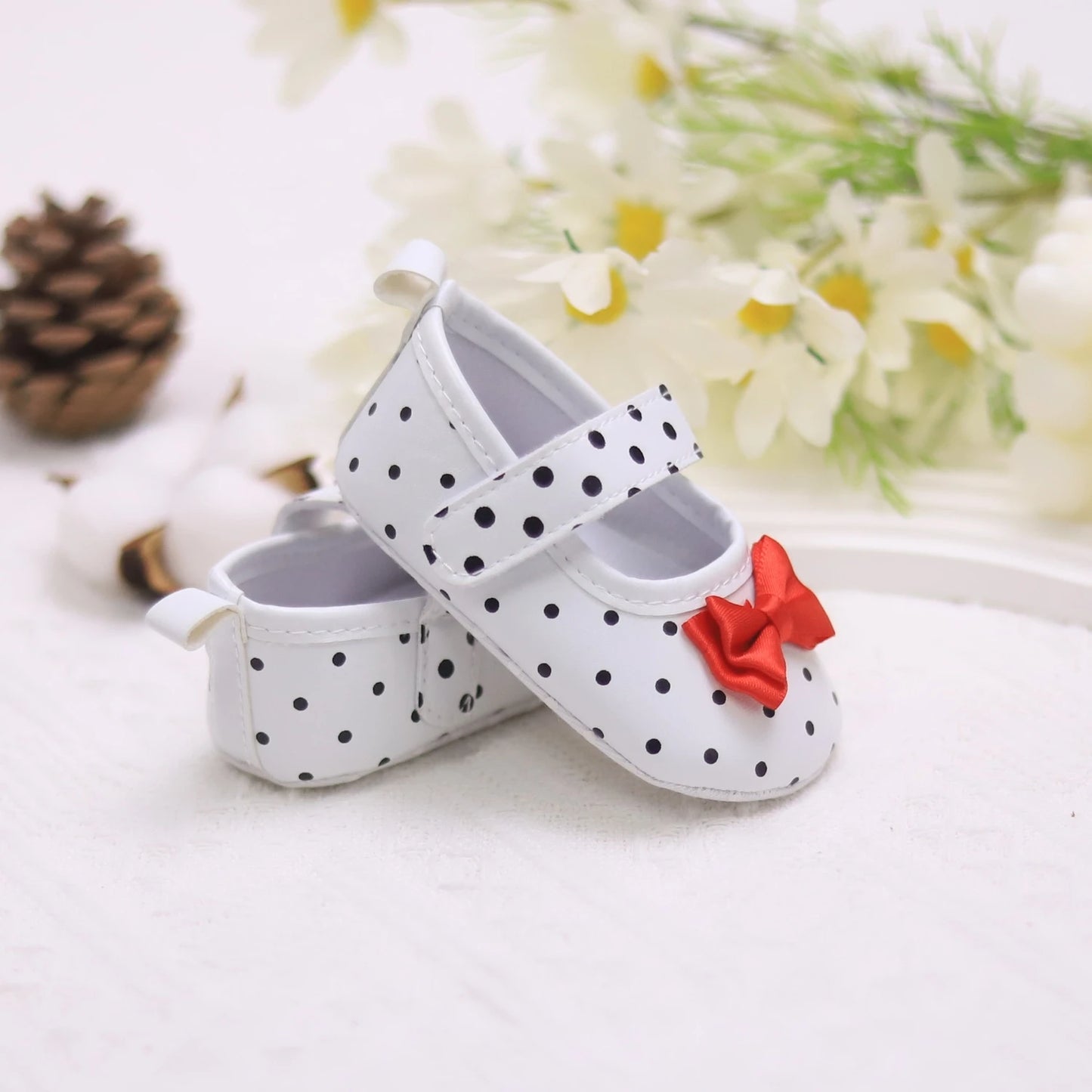 Baby Step Shoes Baby's First Pair of Toddler Shoes Baby Shoes Breathable Non-slip Girls Fashion Shoes Princess Style