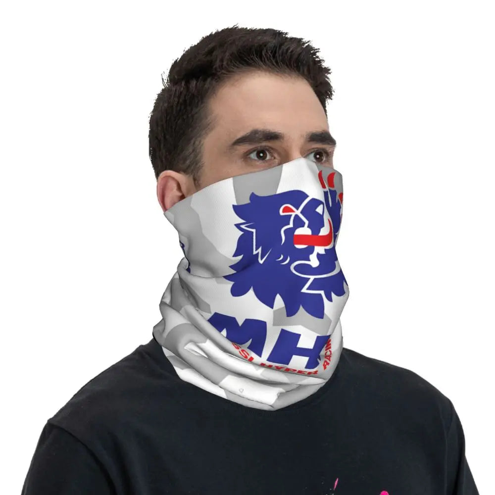 Quirky Motocross Bandana Neck Cover Printed Malossi Wrap Scarf Running Unisex Adult Winter