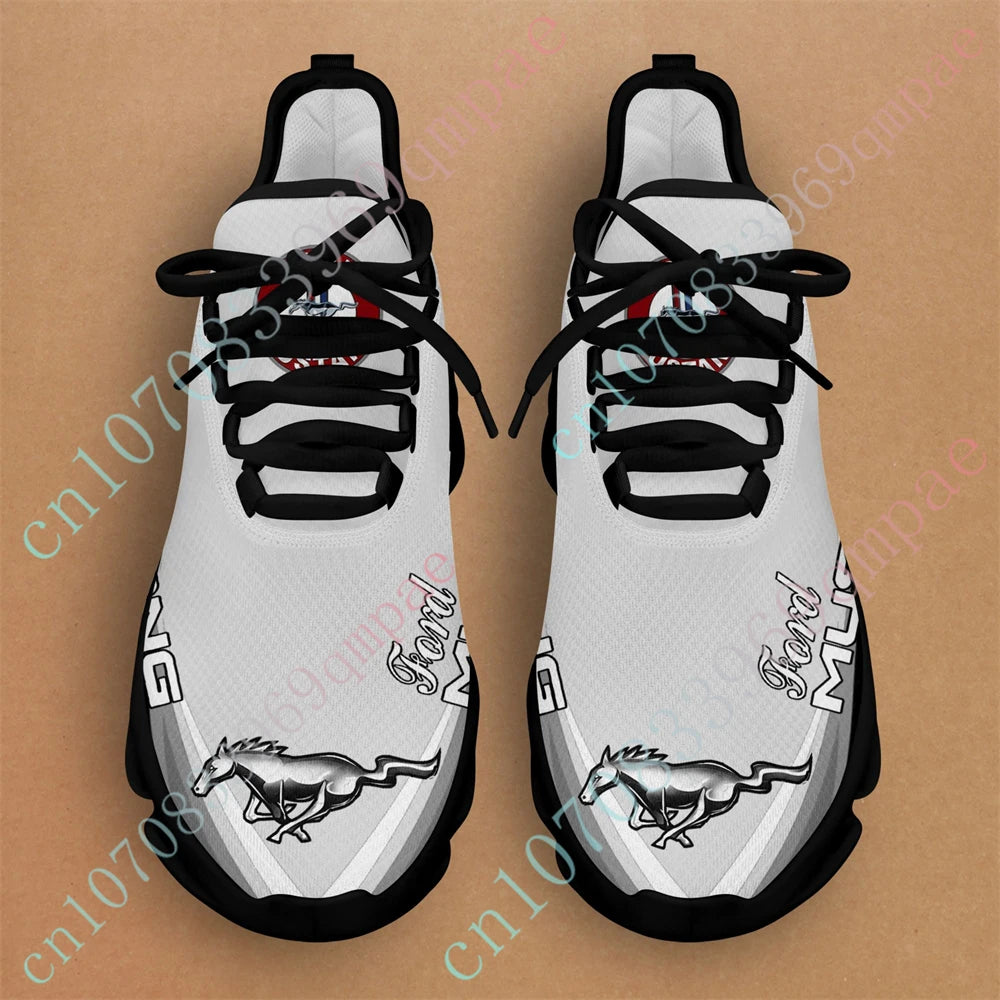 Mustang Male Sneakers Casual Running Shoes Lightweight Men's Sneakers Big Size Unisex Tennis Sports Shoes For Men Custom Logo