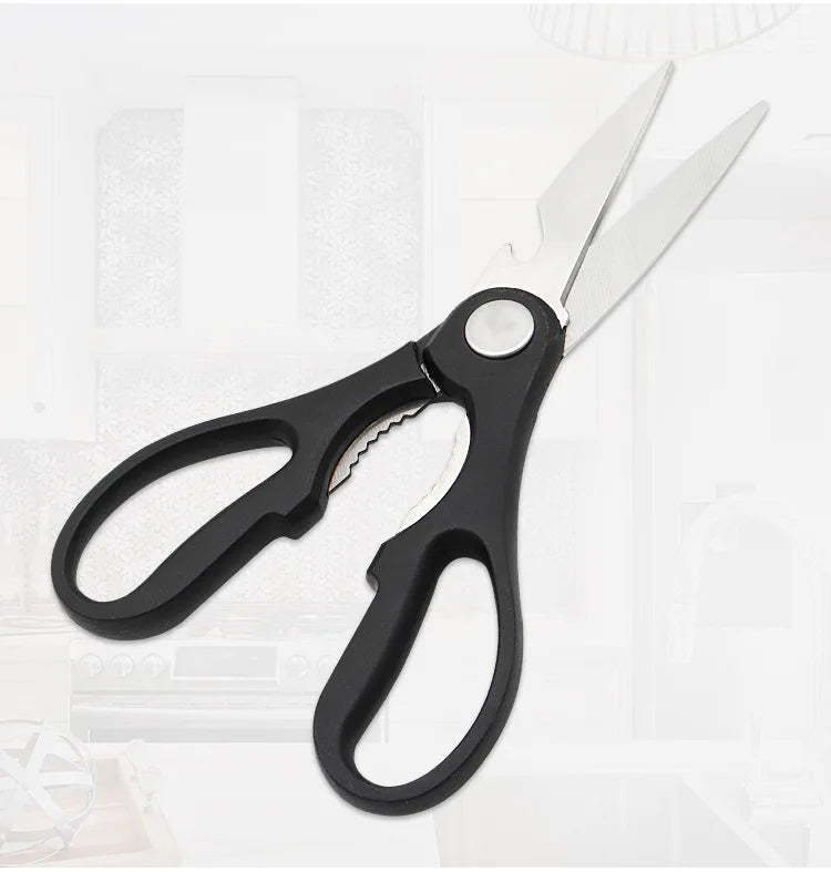 Kitchen Scissors Cooking Fish Meat Scissors Sup Sharp Stainless Steel Multifunction Premium Scissors Kitchen Accessories Gadgets