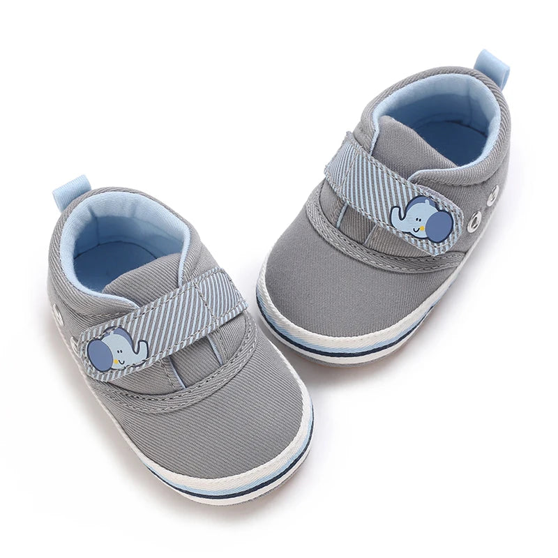 Baby Fashion Canvas Casual Sports Shoes Boys' Classic First Walker Baby Anti slip Walking Shoes