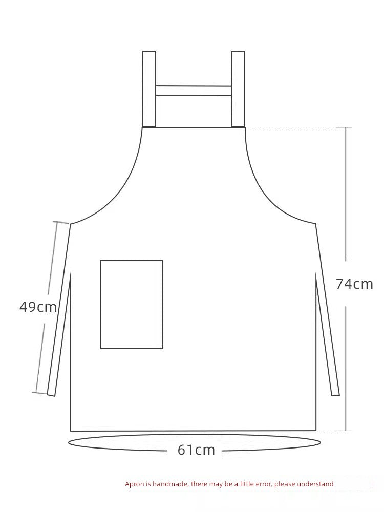 Transparent Apron for Women For Home Kitchen Waterproof Oil-Proof Catering Special Cooking Apron 2024 New Arrival Soft Leather Overalls