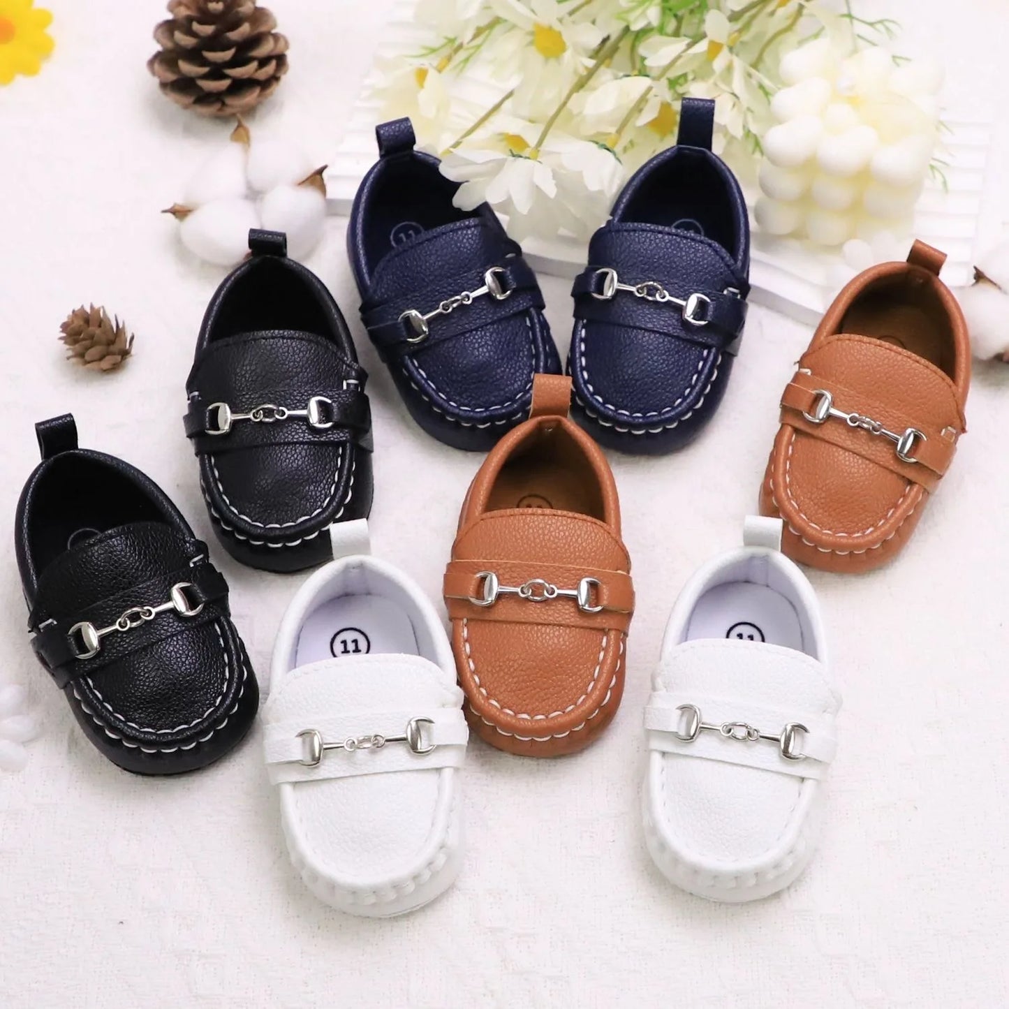 Neutral Baby Casual Shoes anti Slip and Soft For Boys and Girls Sports Shoes For Newborns Shallow Mouth First Time Baby stroller