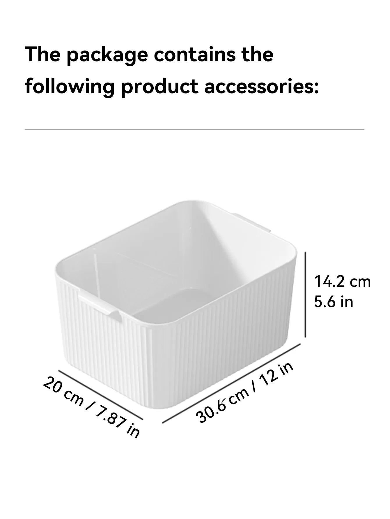 WORTHBUY Multifunctional Desktop Storage Box Toiletries Cosmetic Plastic Storage Organization Box For Bathroom Storage Basket