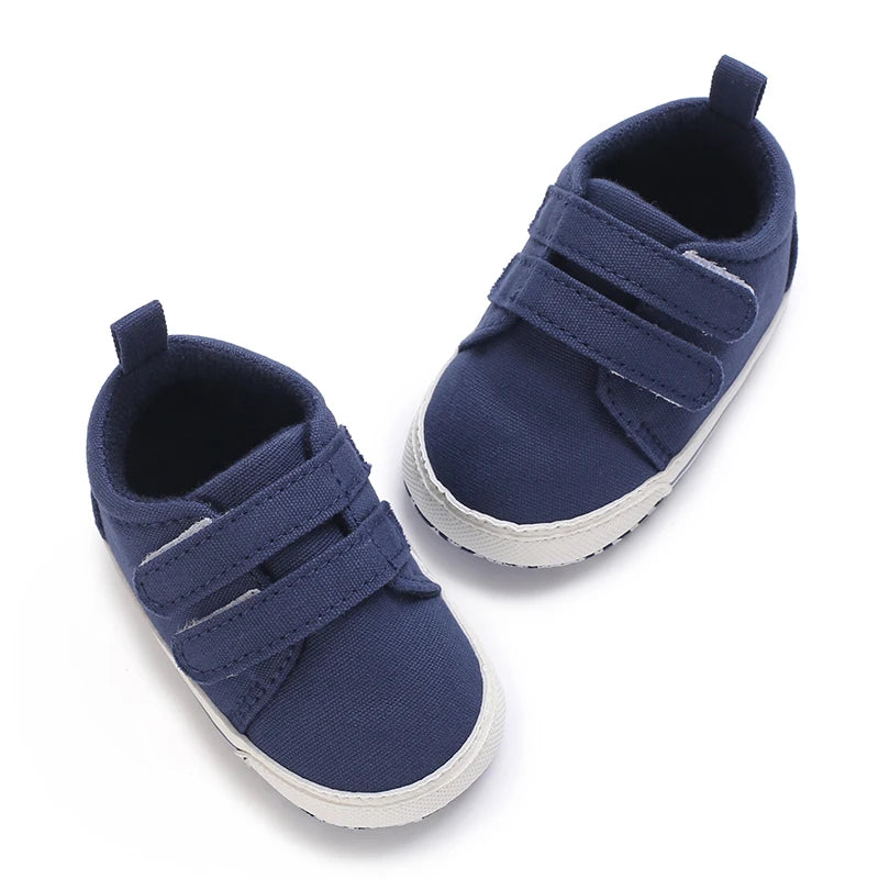 Lucky Blue Four Seasons Baby Soft Sole Walking Shoes for 0-1 Year Old Boys Casual Lightweight Sports Shoes Indoor Walking Shoes