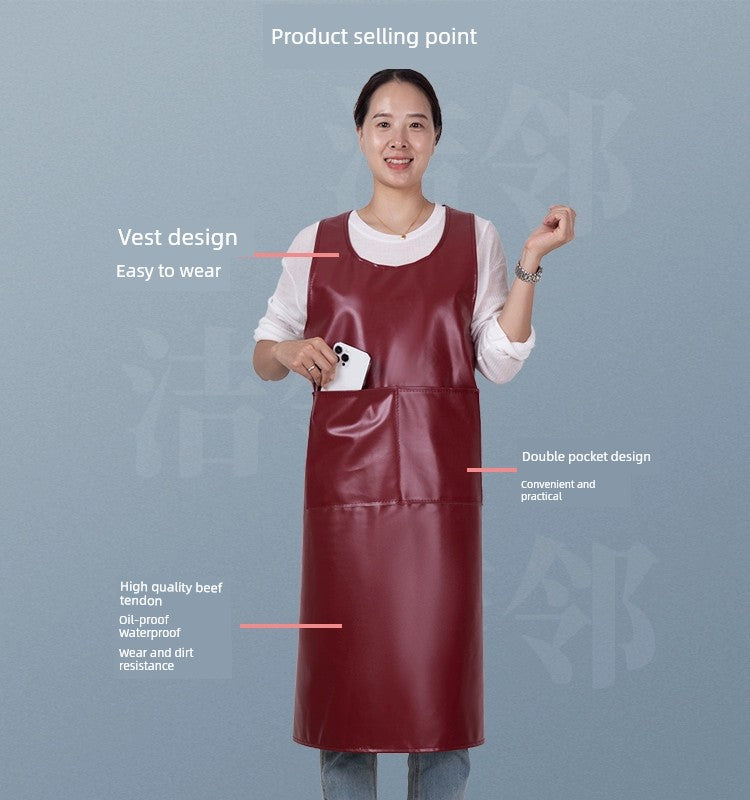 Vest Leather Vest For Home Factory Fashion Apron