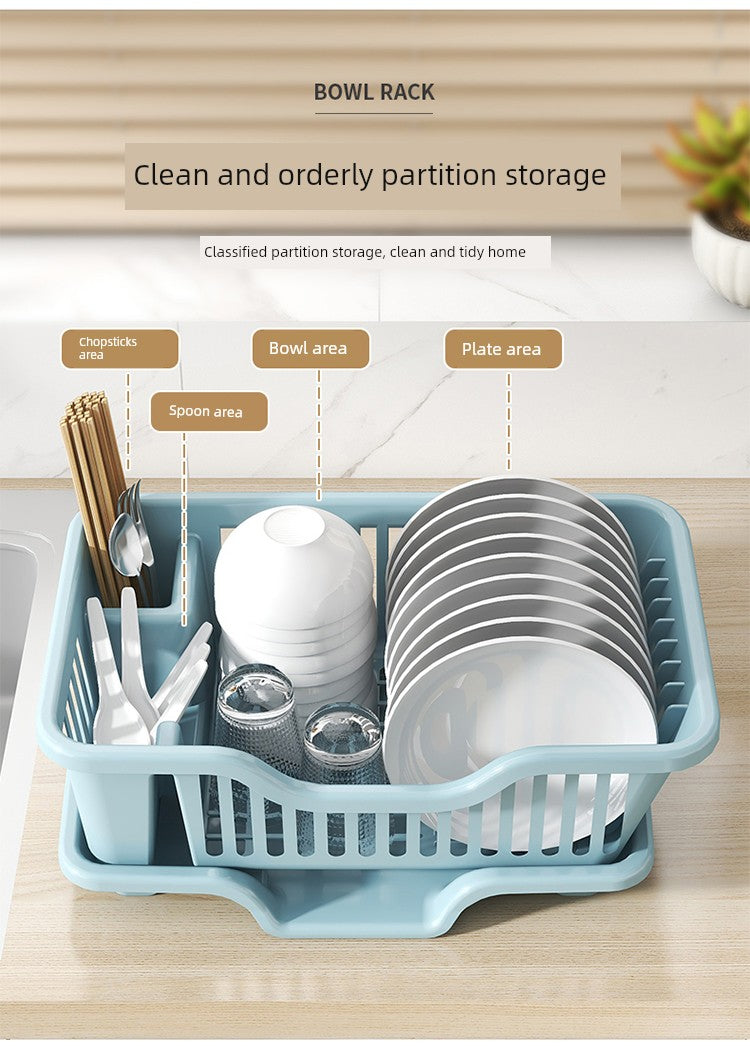 Tableware For Home Table Top Water Filter Storage Box Plate Rack