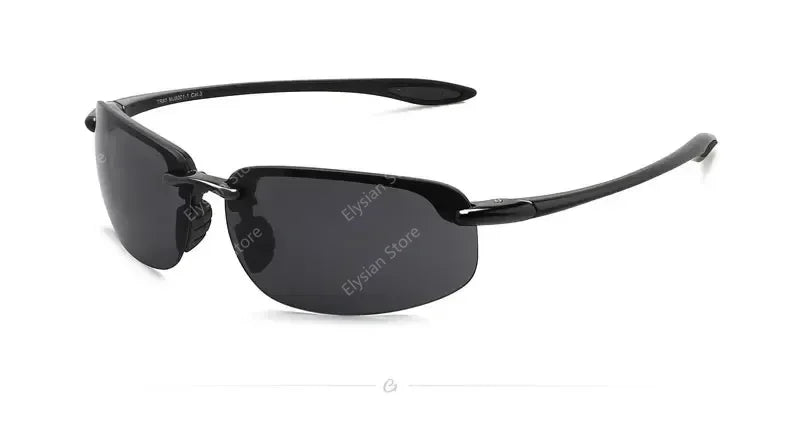 matrix Classic Sports Sunglasses For Men And Women Driving And Running Rimless Ultralight Frame Sun Glasses Men UV400