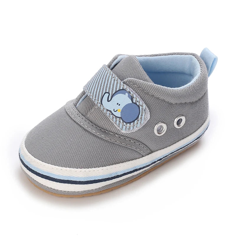 Baby Fashion Canvas Casual Sports Shoes Boys' Classic First Walker Baby Anti slip Walking Shoes