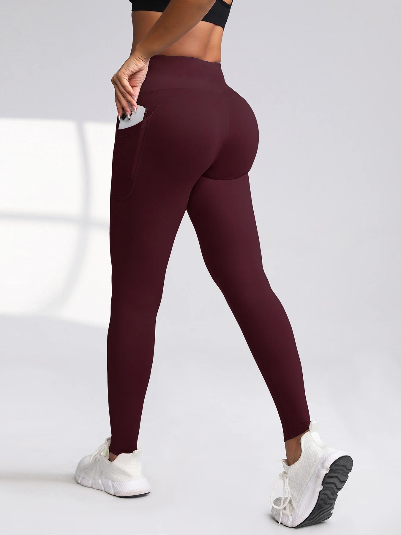 CHRLEISURE 2024 Autumn Pockets Gym Leggings Women Fitness High Waist Activewear Sporty Leggings Women Fashion Pockets Pants