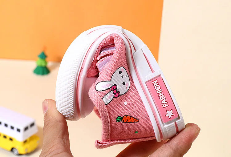 CKid Shoes Sneaker Shoe Boys Girls Baby Cartoon Canvas Sports Shoes Spring Autumn Children Board Shoes with Leisure New Fashion