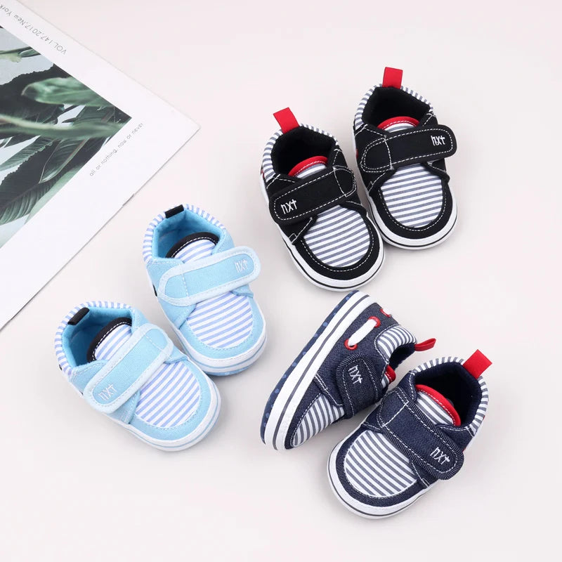 Baby Shoes Spring and Autumn Prewalking Sneaker for Boys and Girls 0-9-18 Months Sport Shoe Classical Style 2024 Fashion BZZ3246