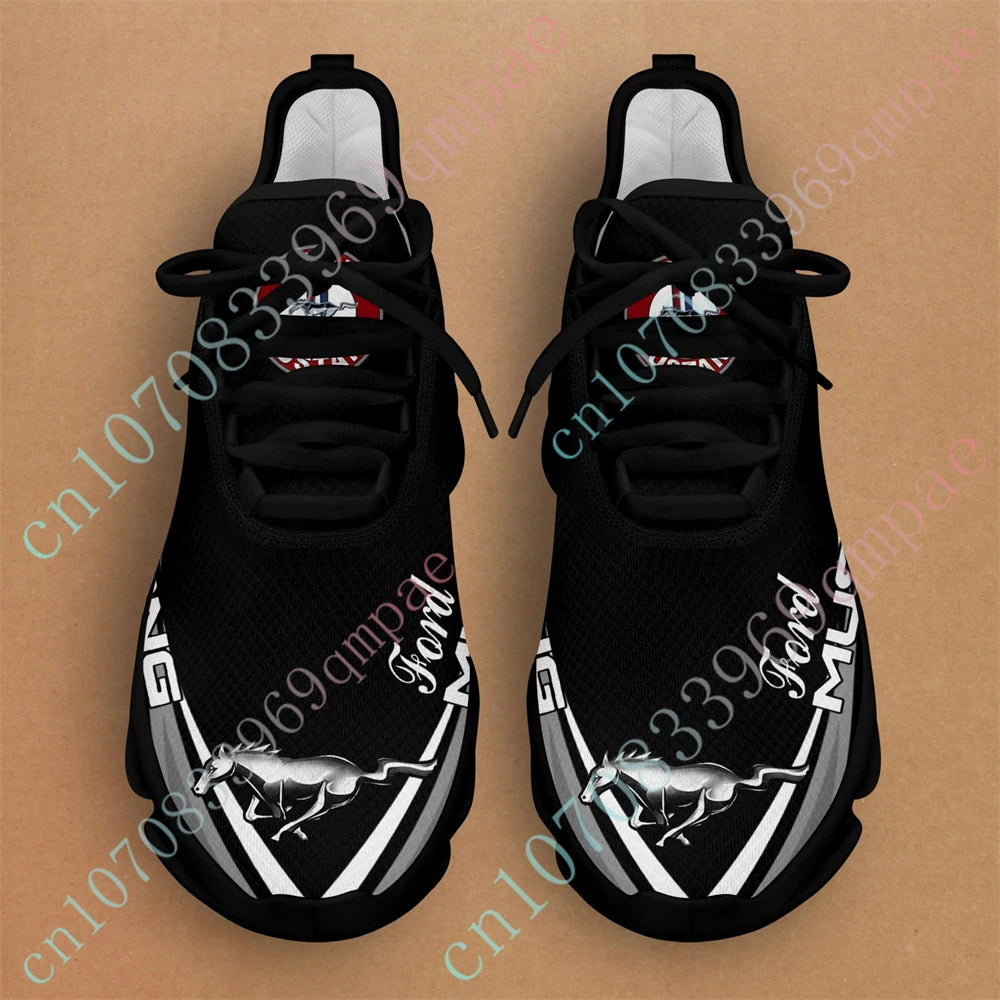 Mustang Male Sneakers Casual Running Shoes Lightweight Men's Sneakers Big Size Unisex Tennis Sports Shoes For Men Custom Logo