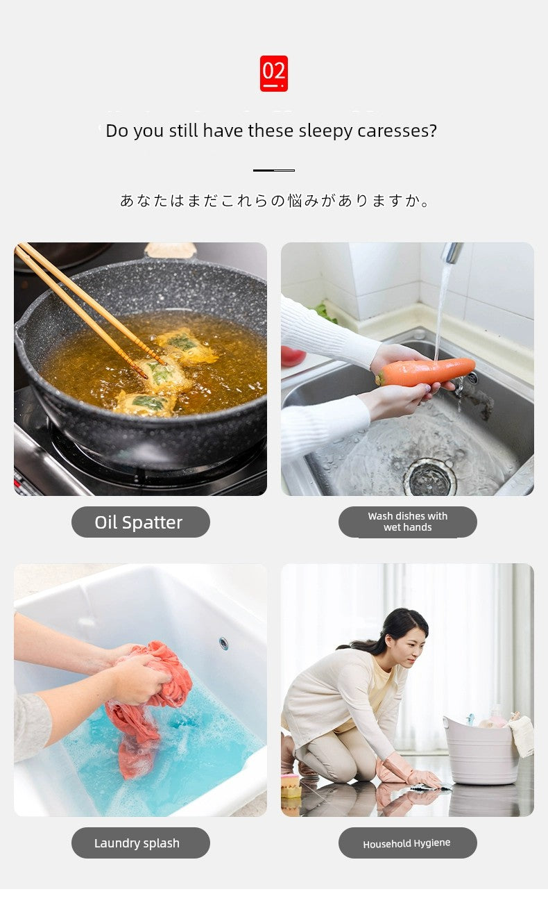 For Home Kitchen Waterproof Fashion Adults Can Wipe Hand Apron