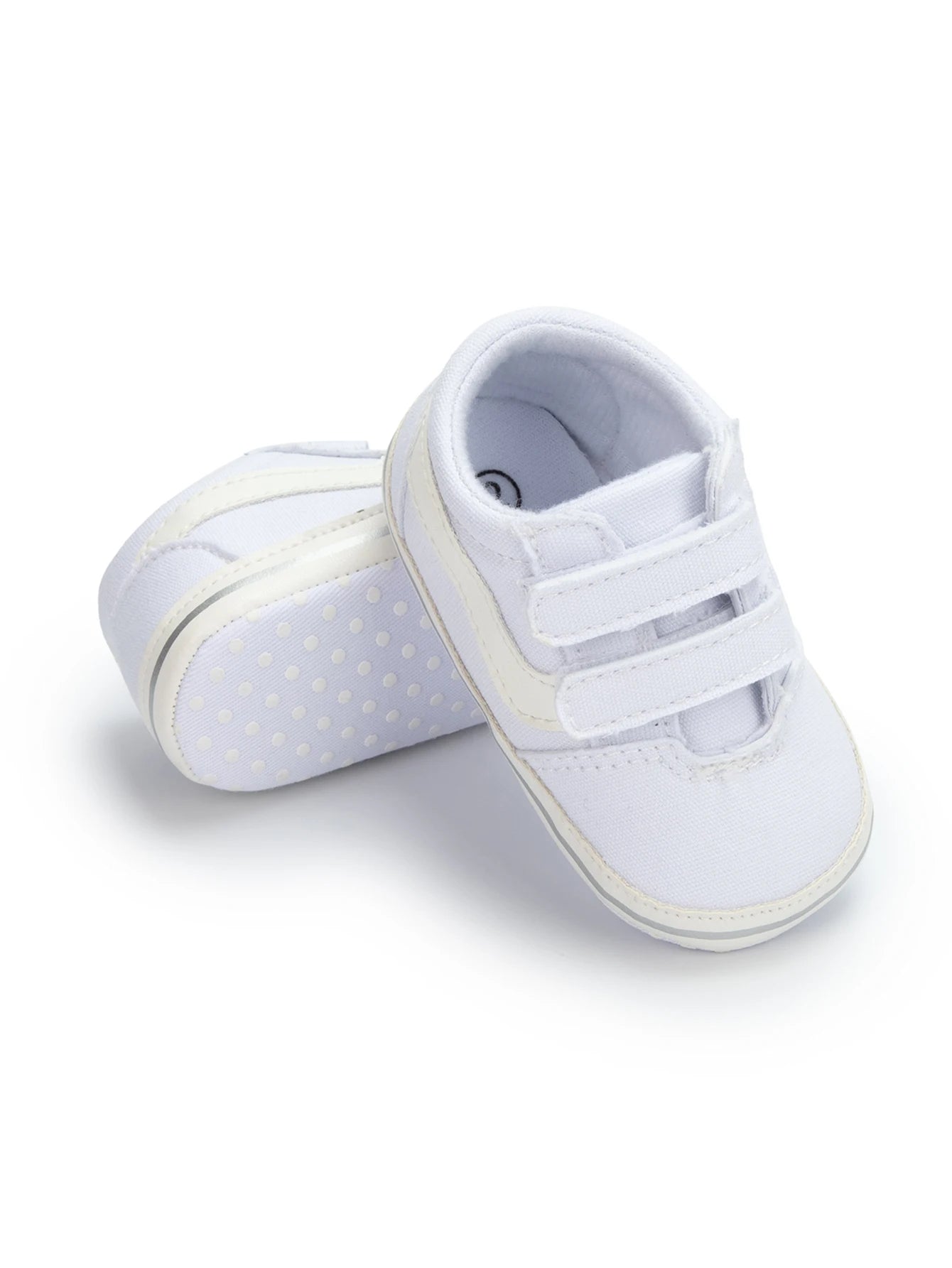 Baby Unisex Canvas Sneakers Classic Stripes Casual Baby Boy Girl Shoes Anti-slip Soft First Walkers Infant Baby Shoes