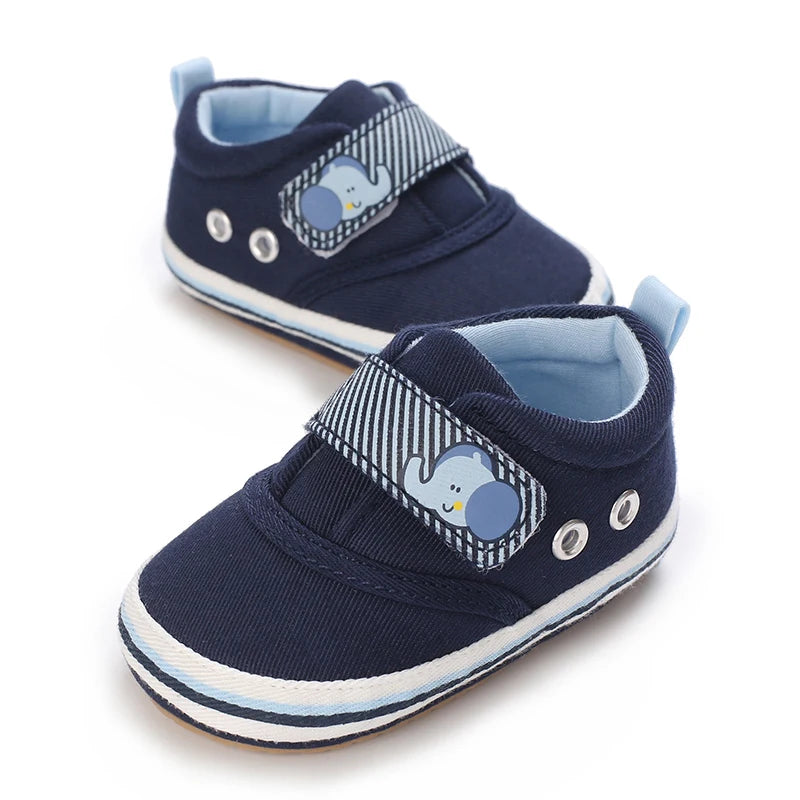 Baby Fashion Canvas Casual Sports Shoes Boys' Classic First Walker Baby Anti slip Walking Shoes