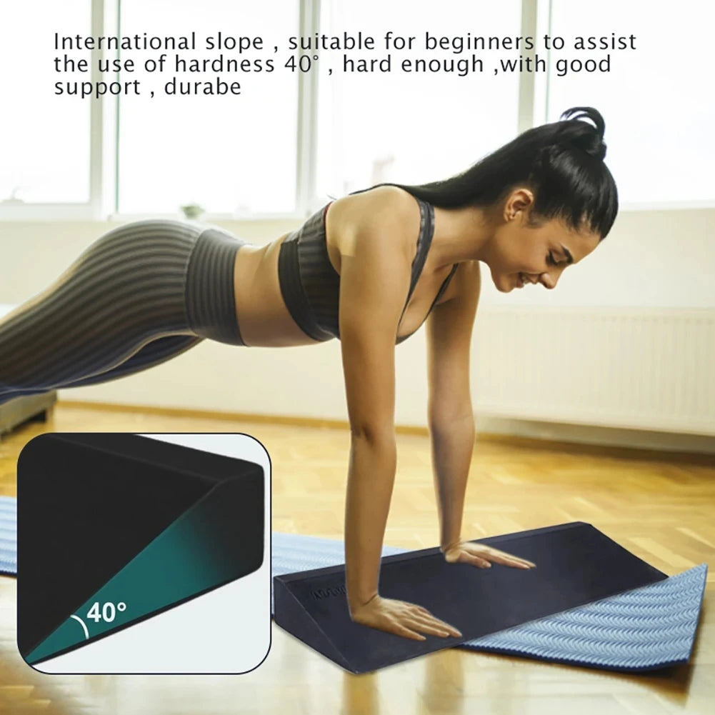 Stretch Slant Boards Squat Ramp Yoga Wedge Blocks Lightweight Squat Wedge Wrist Lower Back Support For Exercise Gym Fitness