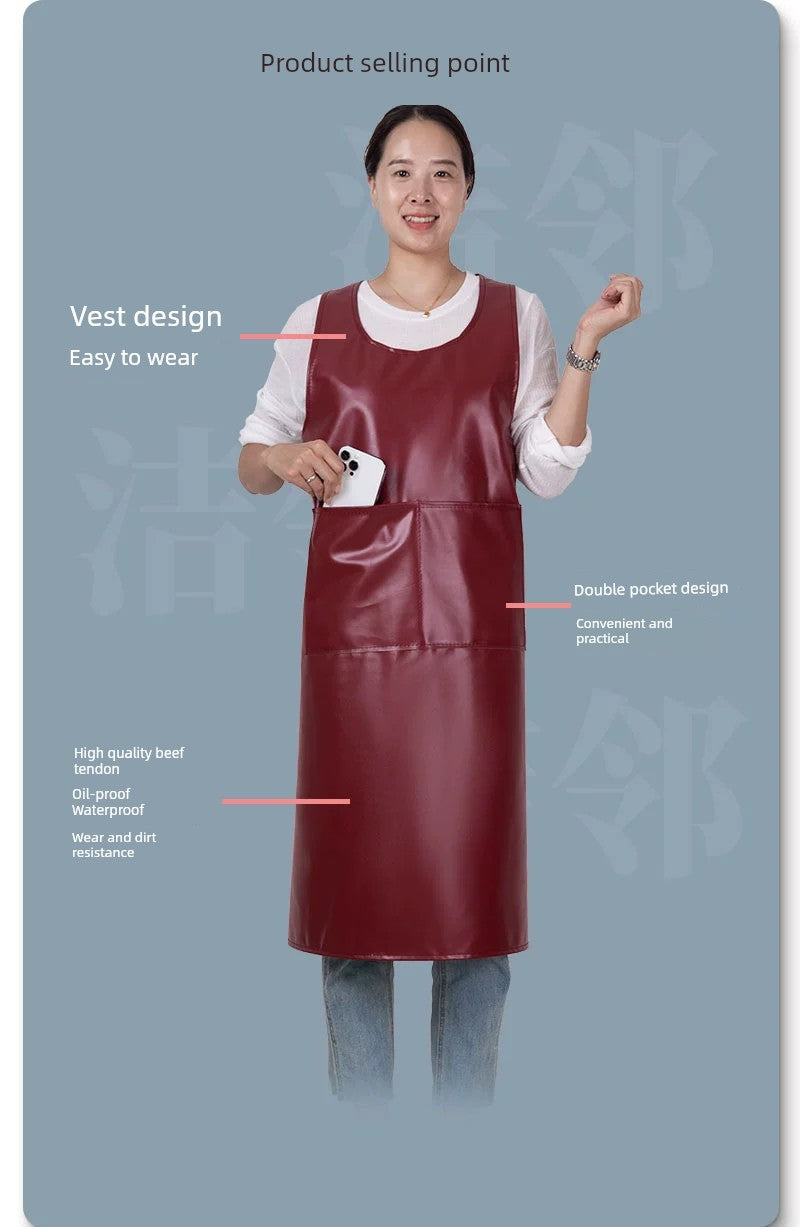 Vest Leather Vest For Home Factory Fashion Apron