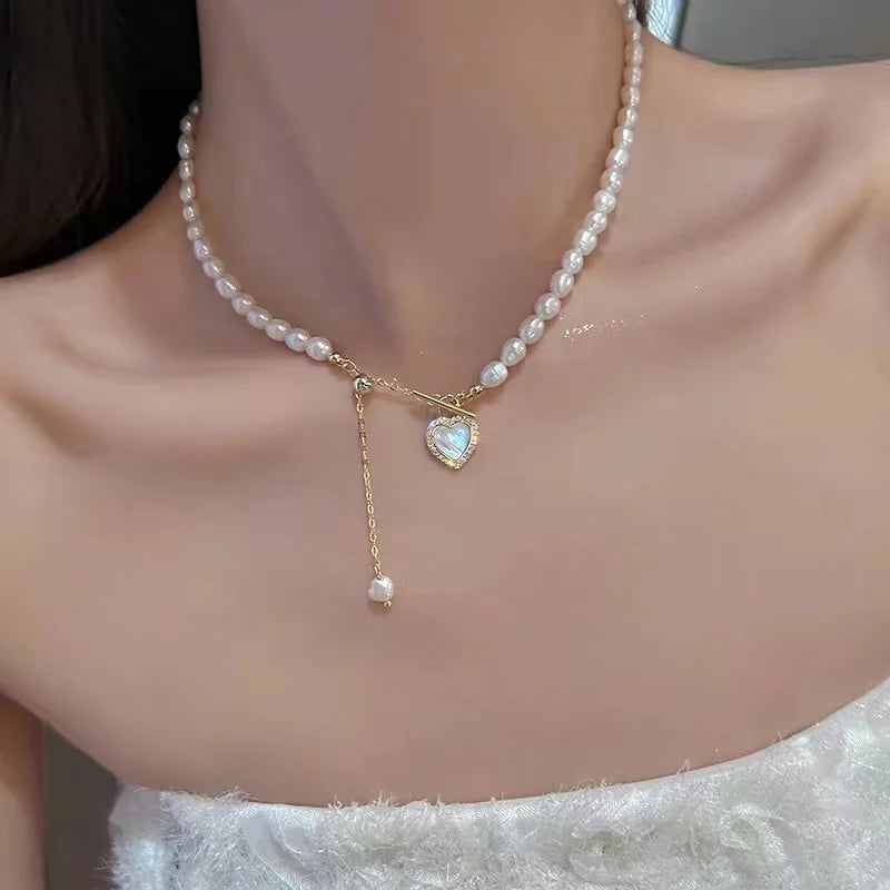 Fashion Trend Unique Design Elegant Exquisite Simple Zircon Star Snake Bone Chain Necklace Women Jewelry Party Gift Wholesale