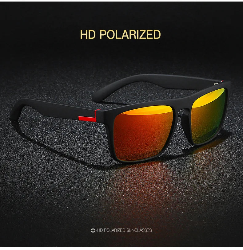 Men Polarized Sunglasses Bright Film Sports Sun Glasses Elastic Paint Frame Sports Outdoor Travel Eyewear T232