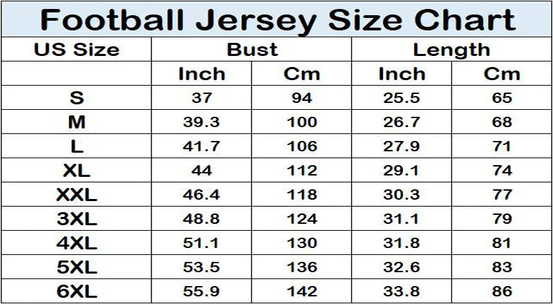 Customized Football for Men Jersey Personlized Sew Team Football Game Short Sleeves Athletic Tee Shirts Unisex