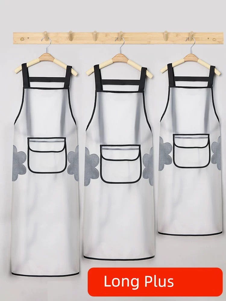 Extra Large Catering Unisex Household Soft Leather Waterproof Apron