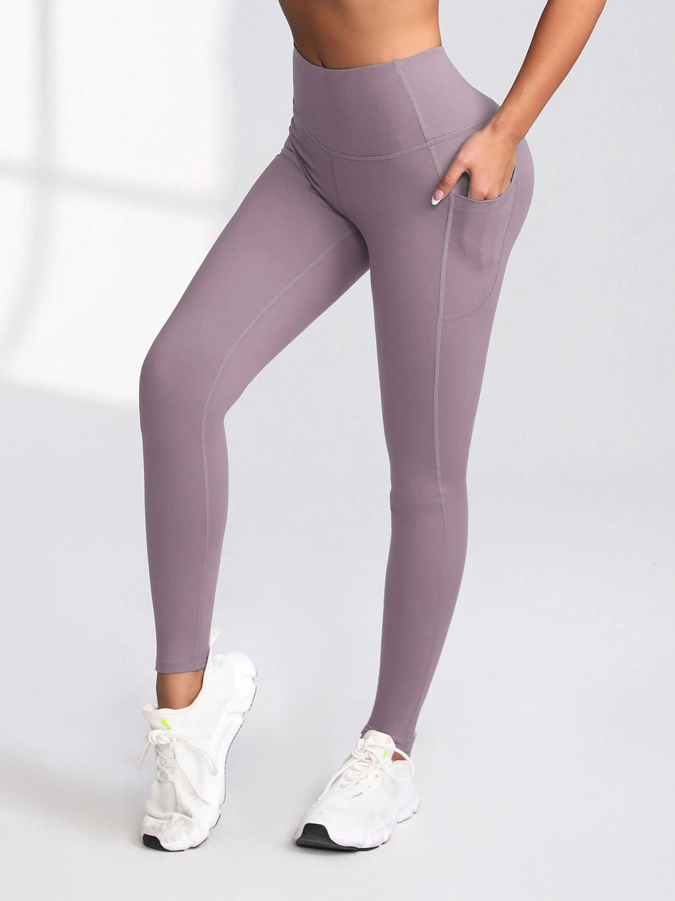 CHRLEISURE 2024 Autumn Pockets Gym Leggings Women Fitness High Waist Activewear Sporty Leggings Women Fashion Pockets Pants