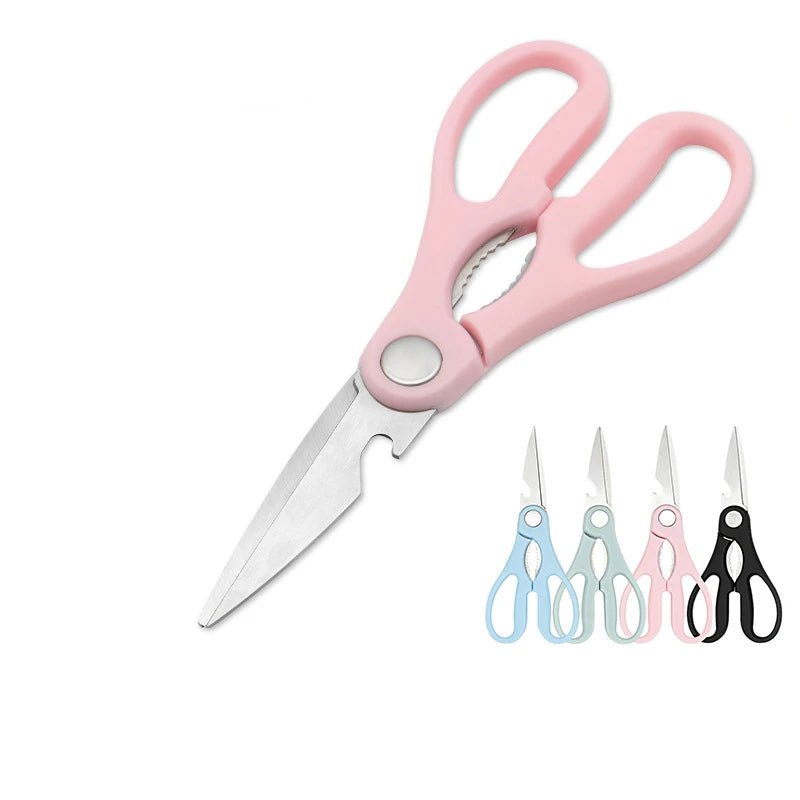 Kitchen Scissors Cooking Fish Meat Scissors Sup Sharp Stainless Steel Multifunction Premium Scissors Kitchen Accessories Gadgets