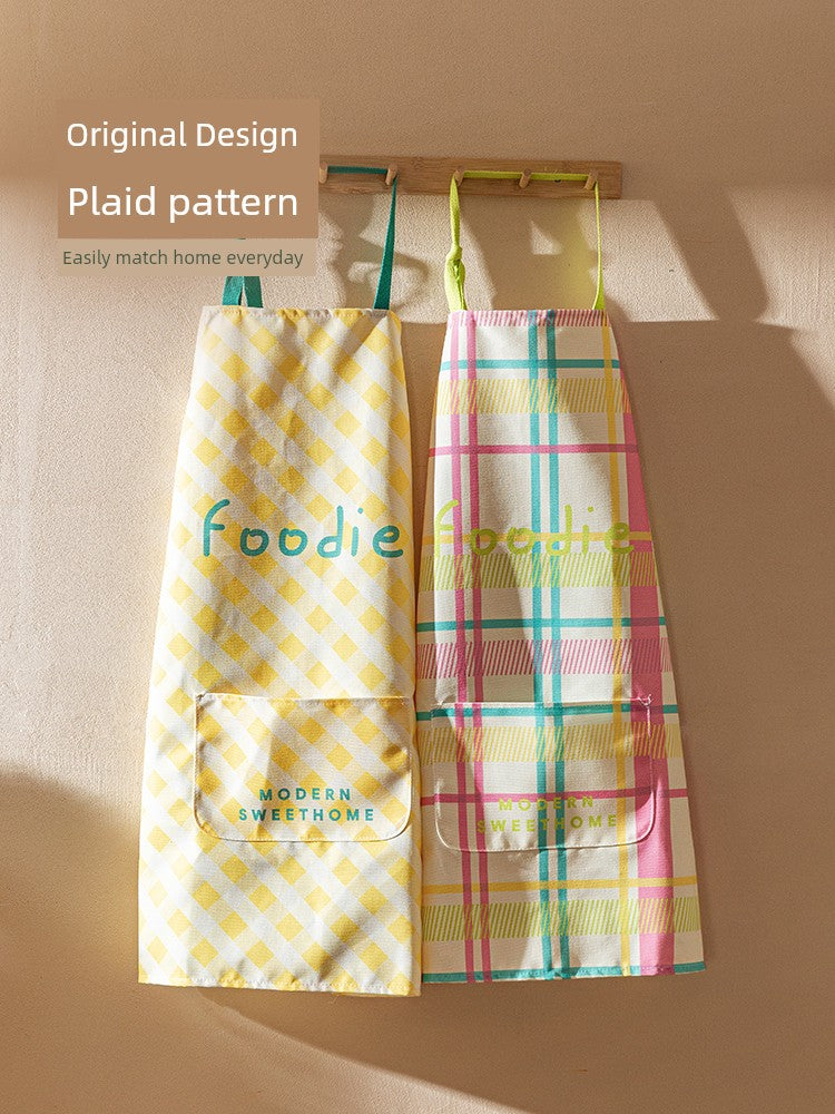 Modern Housewife Original Plaid For Home Good-looking Apron