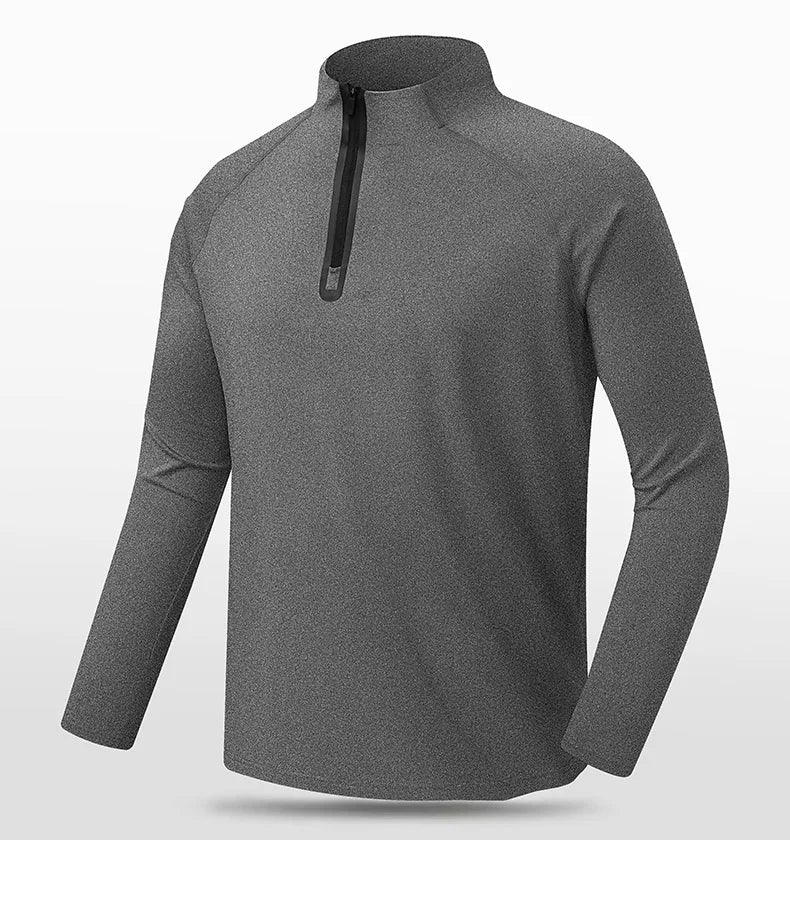 SBWL High quality Mens outdoor hiking golf running breathable Polo shirt Office casual Polo long-sleeved Sports base shirt Tops