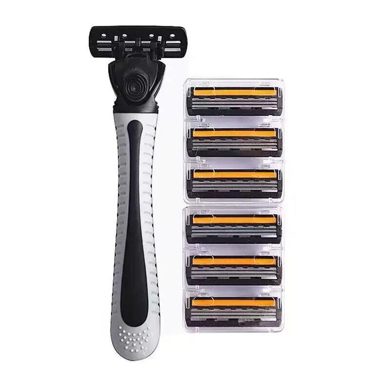 Men Shaver Brand New Design Men Razor Shaving Three Layer Shaver Reusable Razor Imported Blade Multi Tool Head Change