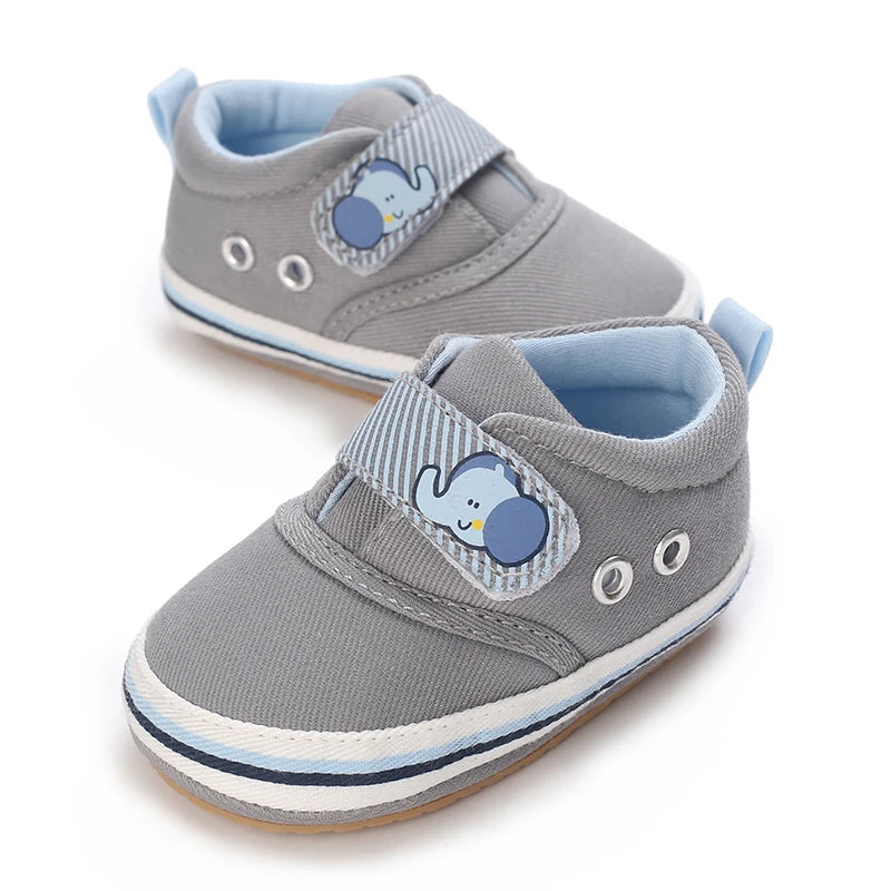 Baby Fashion Canvas Casual Sports Shoes Boys' Classic First Walker Baby Anti slip Walking Shoes