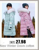 2024 Fashion Design Autumn Winter parka Girl Hairy clothes Long Woolen Coat for Kids Outerwear Grid pattern Padded Warm clothing